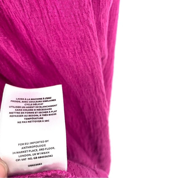 ANTHROPOLOGIE AKEMI + KIN VIZELA EMBROIDERED SLEEVELESS BOHO VNECK TOP - Picture 10 of 10